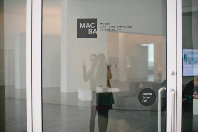 Macba reflection - The cat, you and us