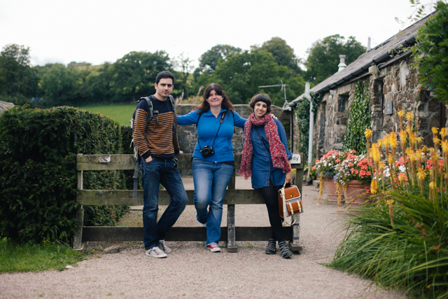 Aberglasney garden - The cat, you and us