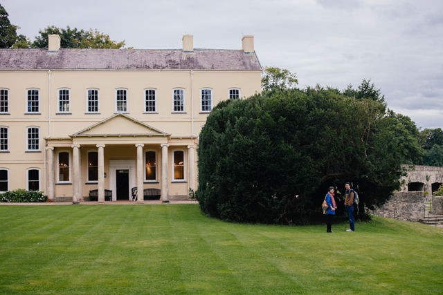 Aberglasney garden - The cat, you and us