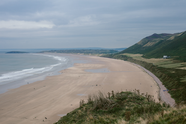 Rhossili Bay - The cat, you and us