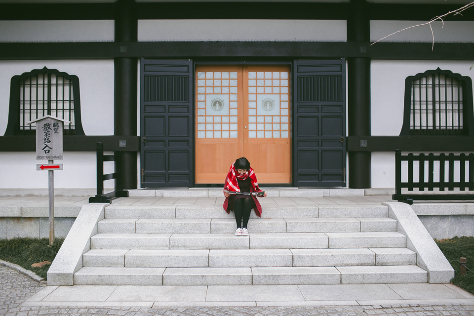 Hase Dera Kamakura - The cat, you and us