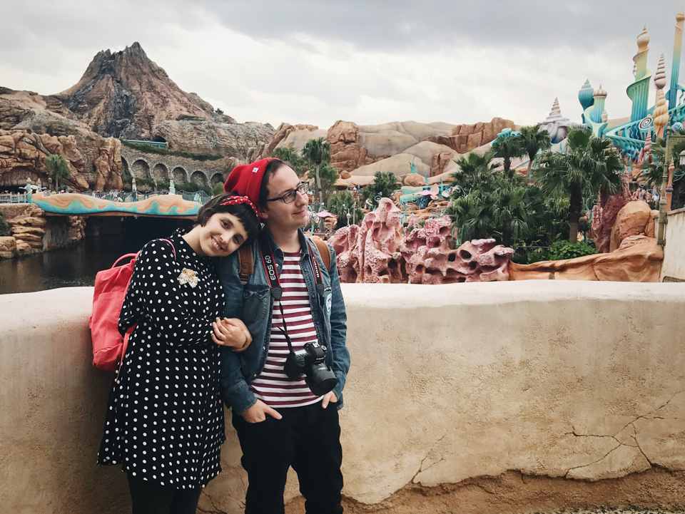 Us in Disneysea by a Japanese local - The cat, you and us