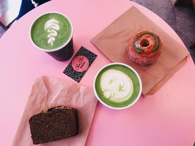 Cha Cha Matcha New York City - The cat, you and us