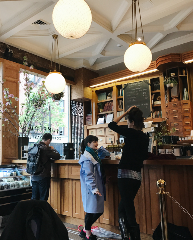 Stumptown Coffee Roasters New York City - The cat, you and us