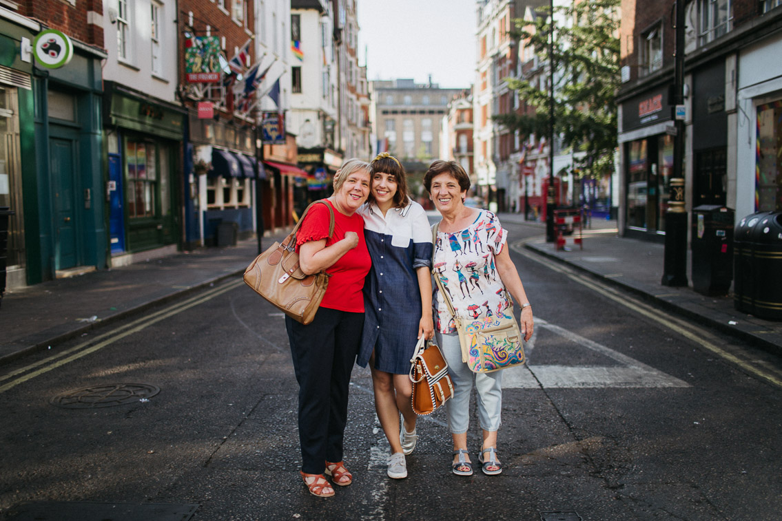 London Soho with family - The cat, you and us