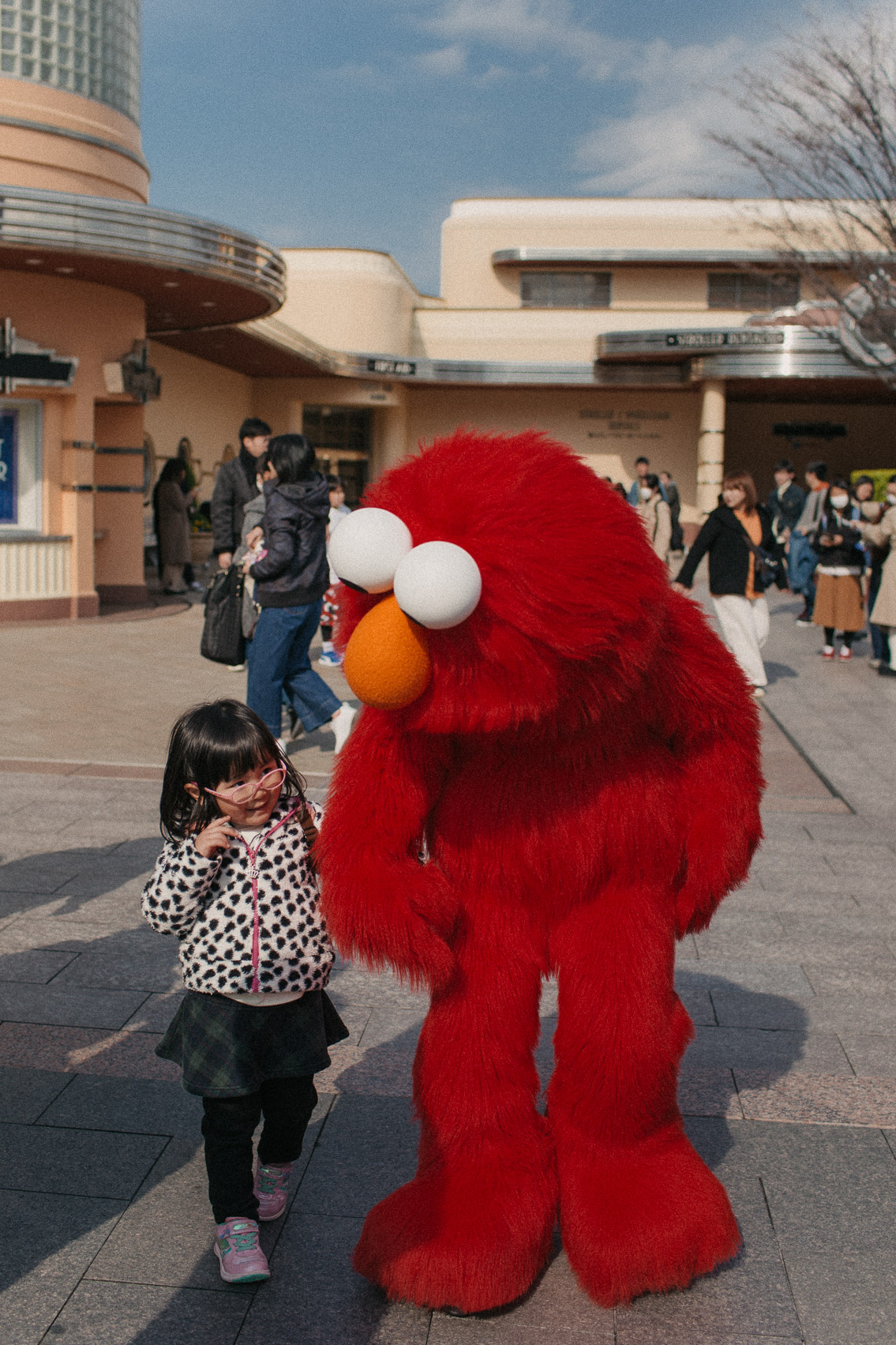 Sesame Street USJ Osaka - The cat, you and us