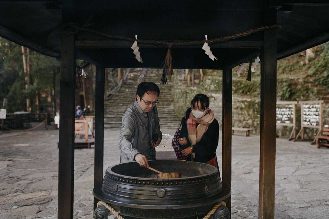 Nachi falls - The cat, you and us